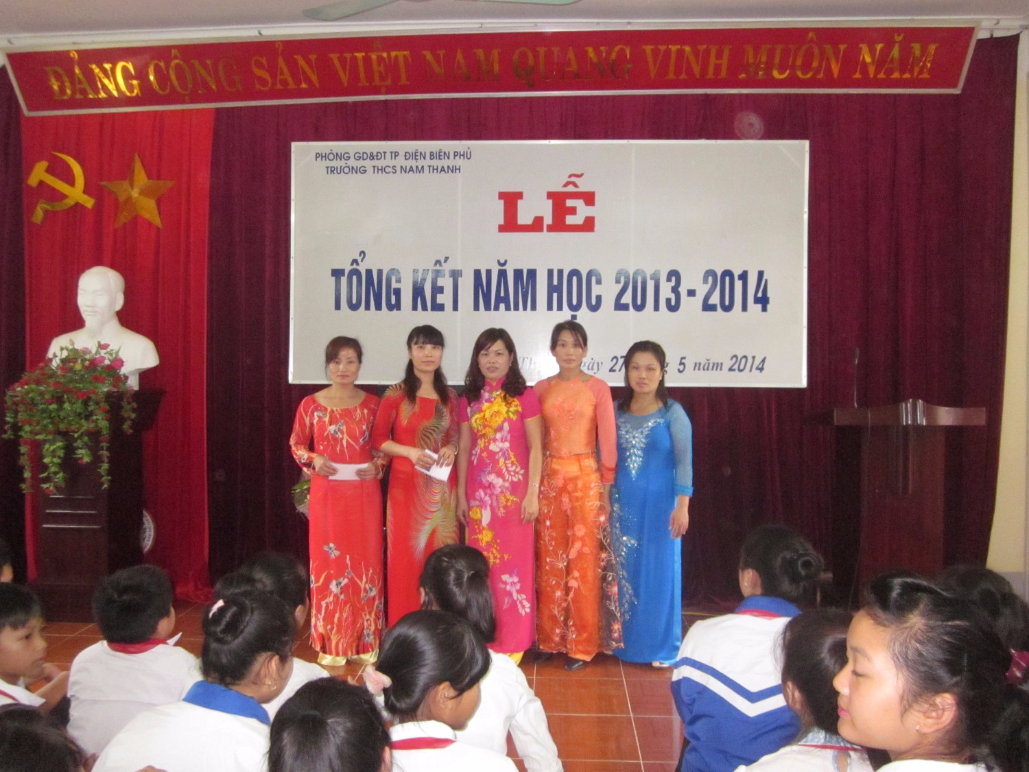 Lễ tổng kết năm học 2013 - 2014