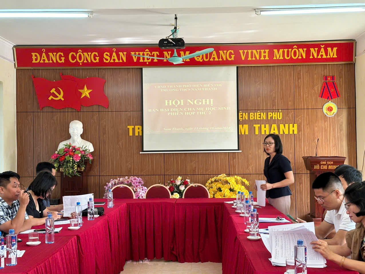 Hội nghị cha mẹ học sinh ngày 13 tháng 10 năm 2024