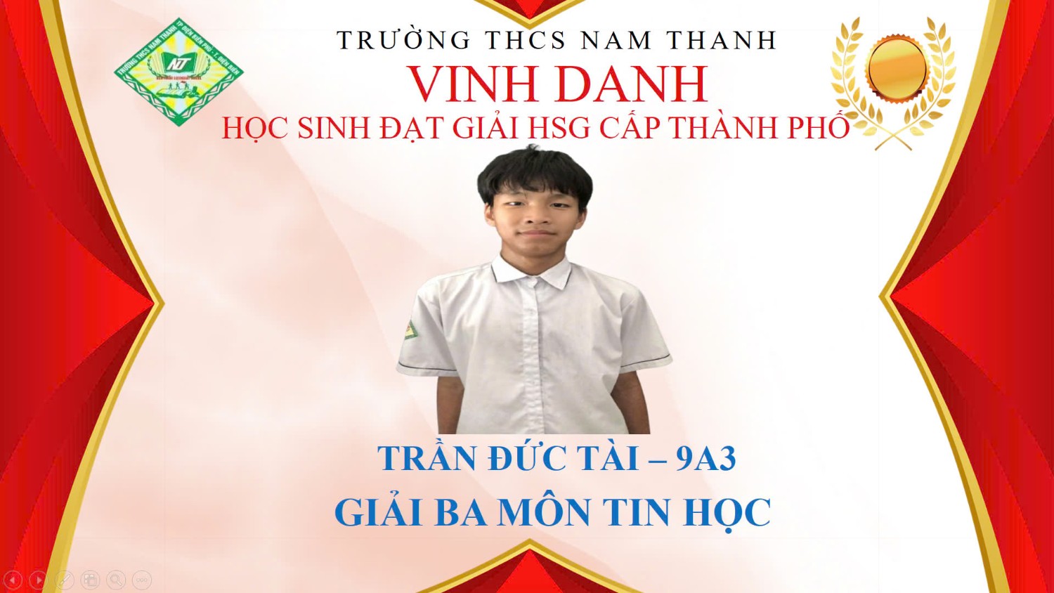 HS giỏi cấp thành phố năm học 2024-2025