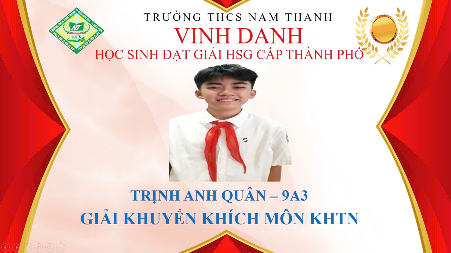 HS giỏi cấp thành phố năm học 2024-2025