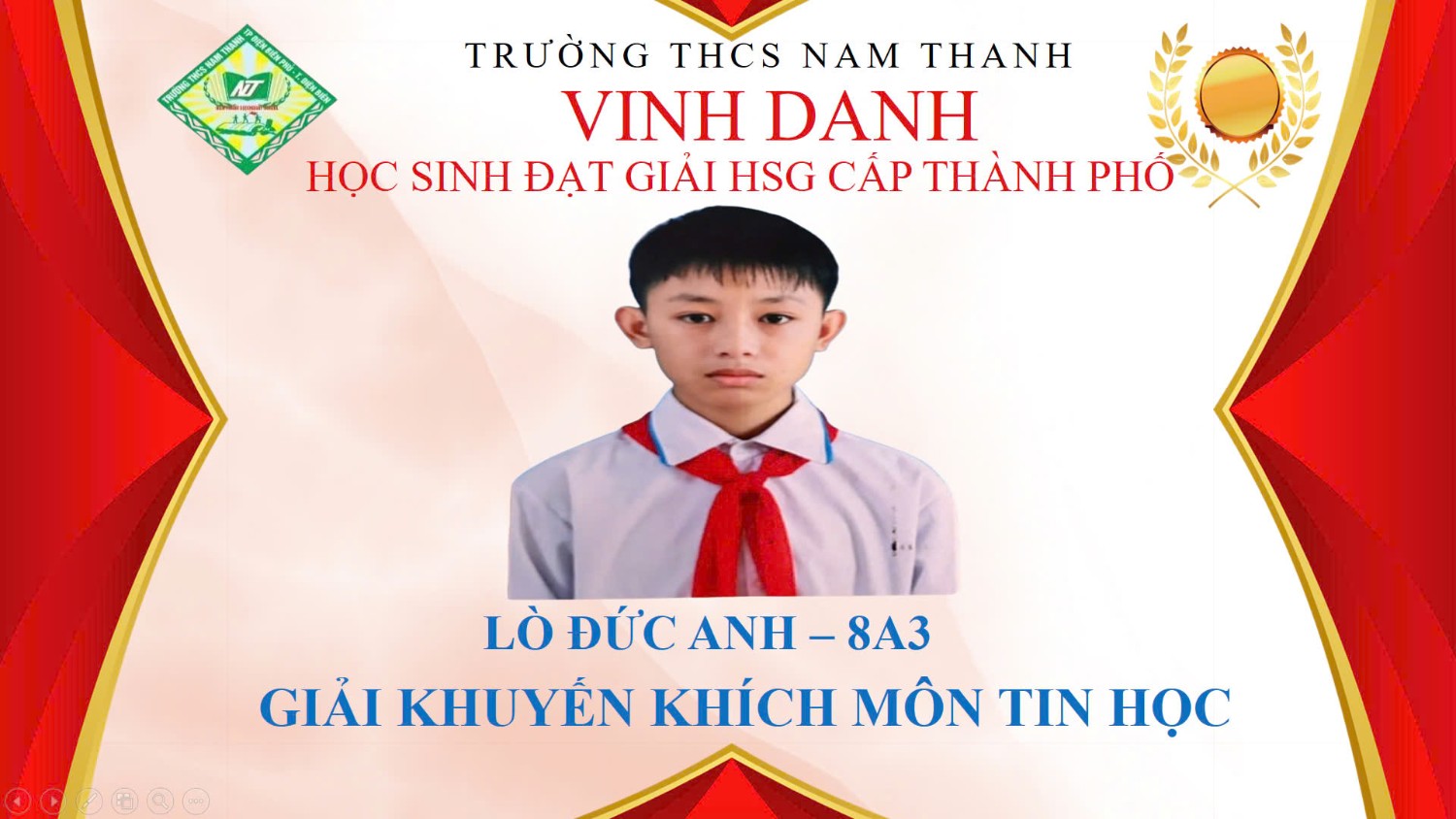 HS giỏi cấp thành phố năm học 2024-2025