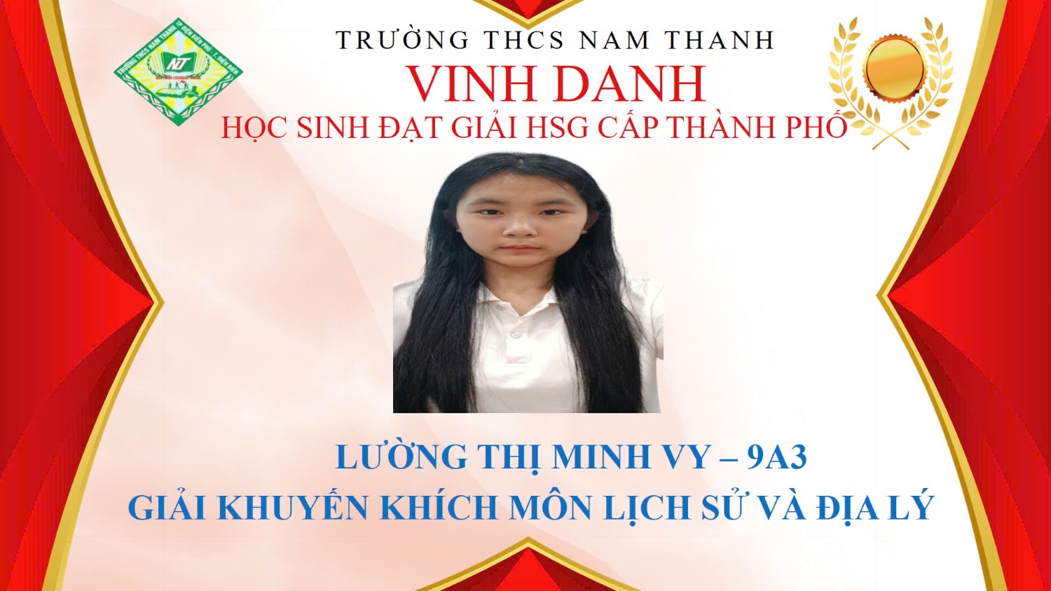 HS giỏi cấp thành phố năm học 2024-2025