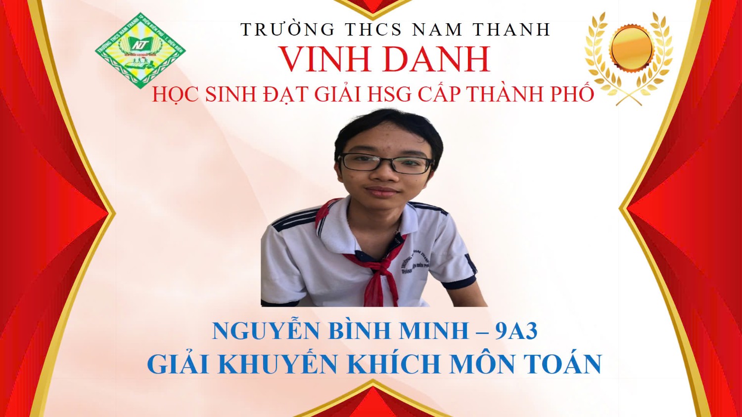 HS giỏi cấp thành phố năm học 2024-2025