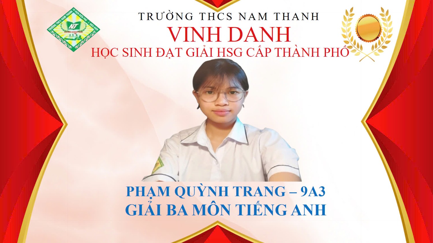 HS giỏi cấp thành phố năm học 2024-2025