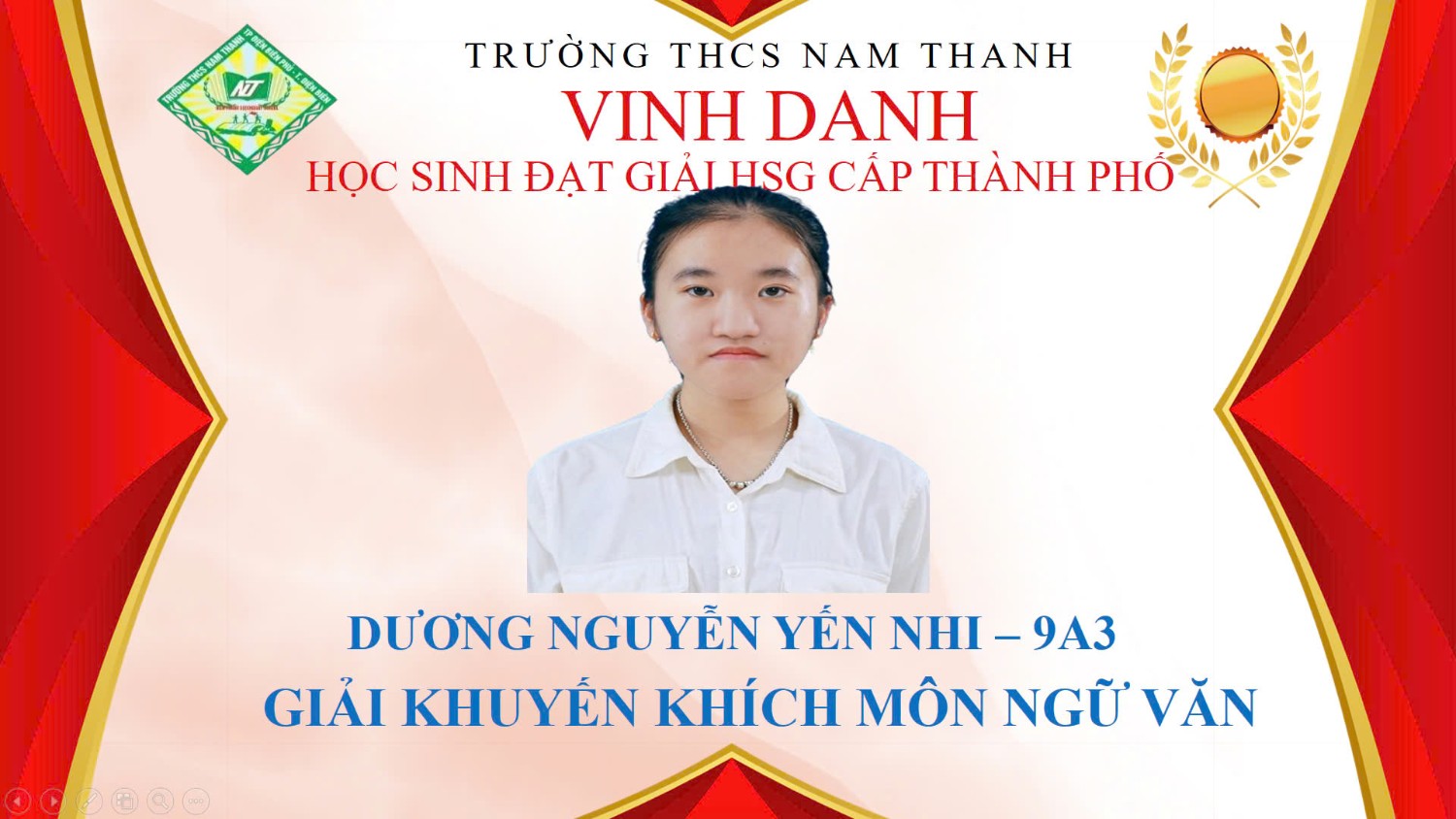 HS giỏi cấp thành phố năm học 2024-2025