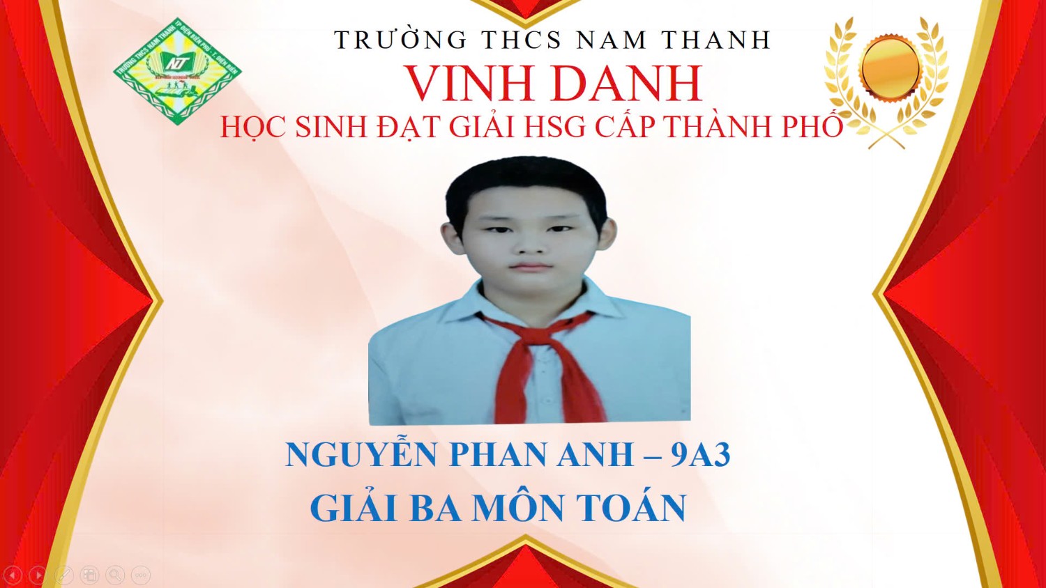 HS giỏi cấp thành phố năm học 2024-2025