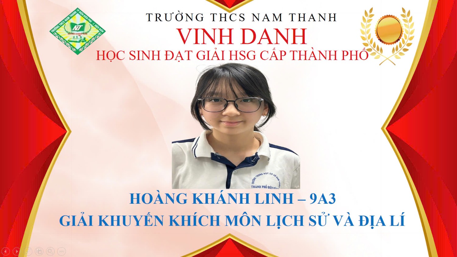 HS giỏi cấp thành phố năm học 2024-2025