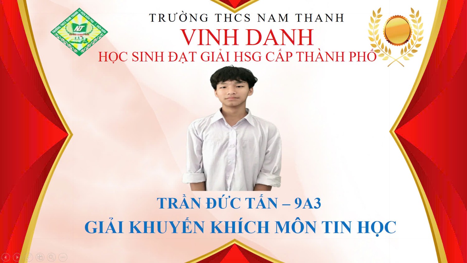 HS giỏi cấp thành phố năm học 2024-2025