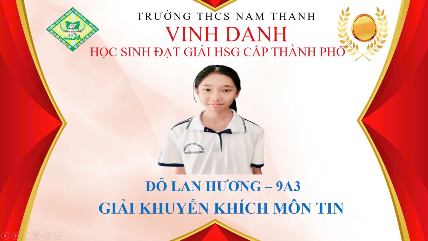 HS giỏi cấp thành phố năm học 2024-2025