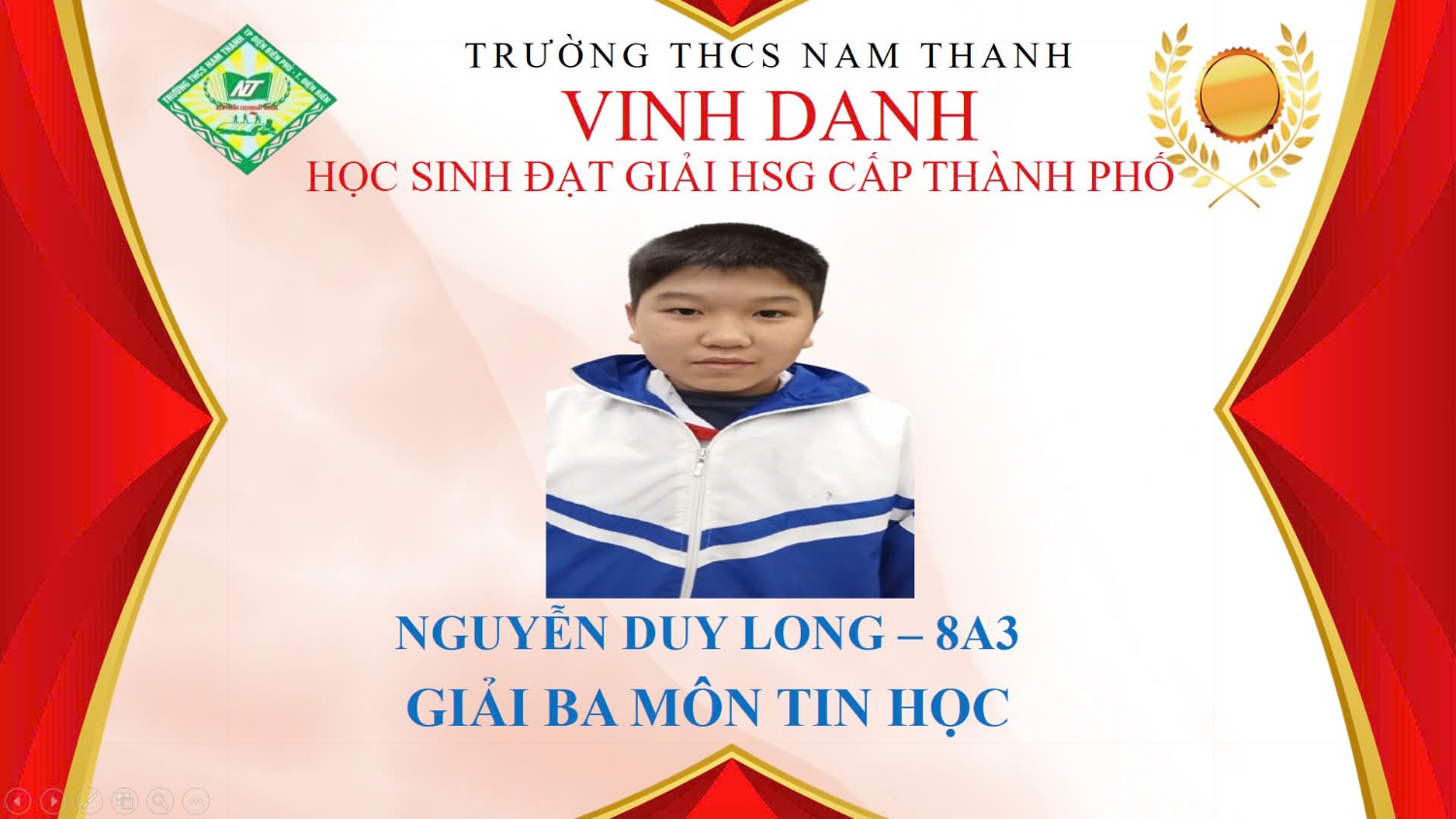 HS giỏi cấp thành phố năm học 2024-2025