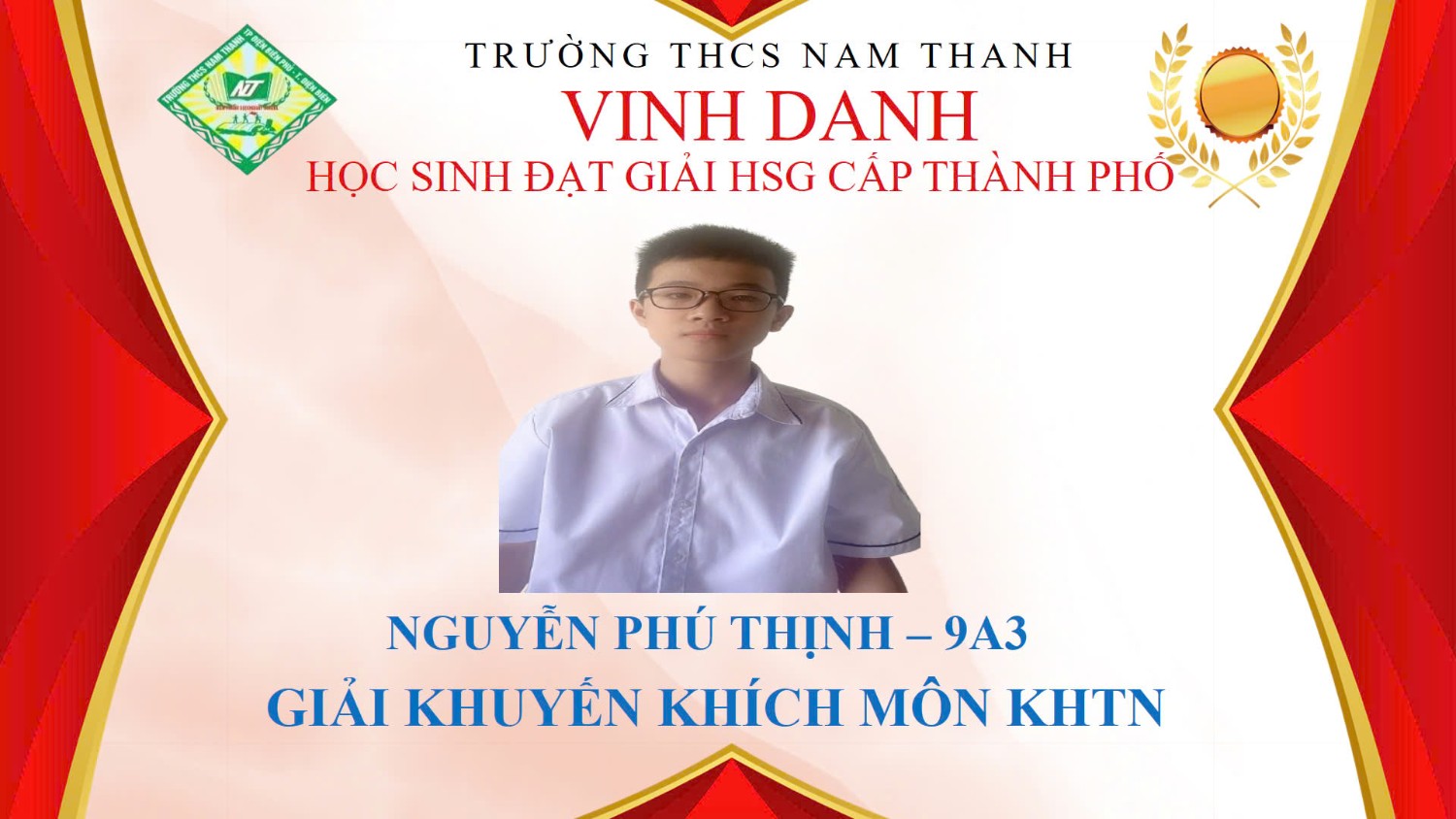 HS giỏi cấp thành phố năm học 2024-2025