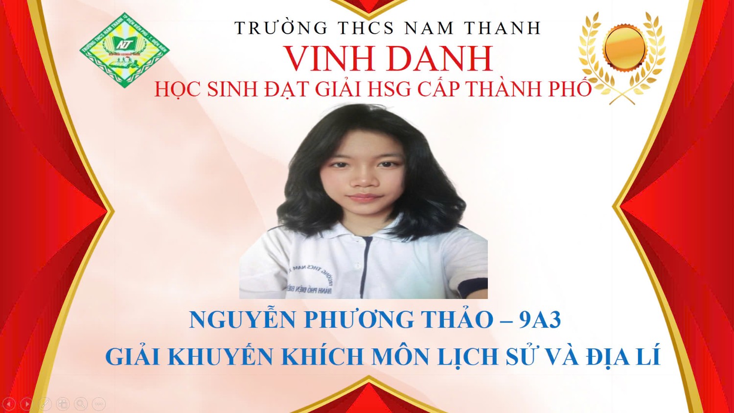 HS giỏi cấp thành phố năm học 2024-2025