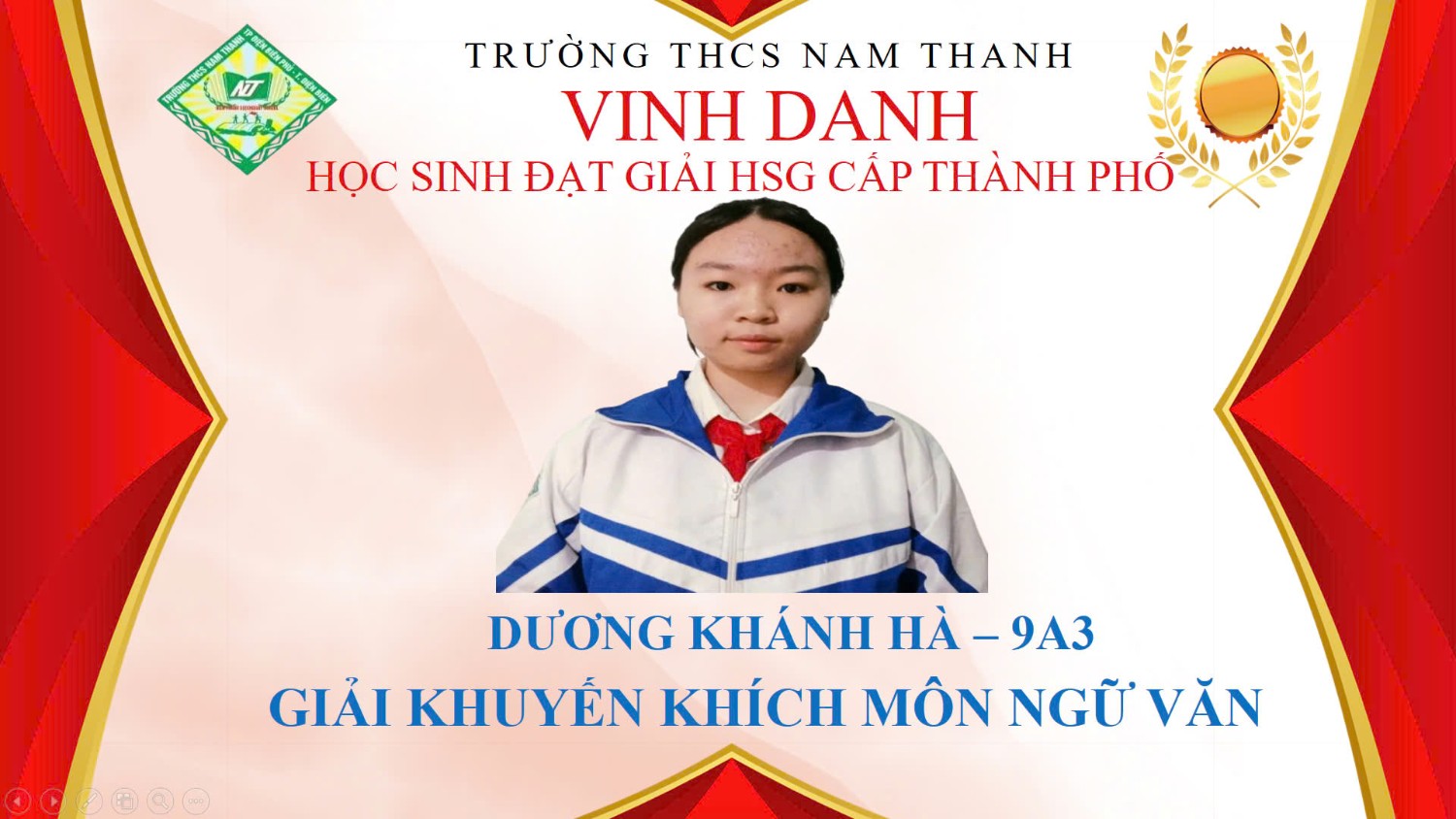 HS giỏi cấp thành phố năm học 2024-2025